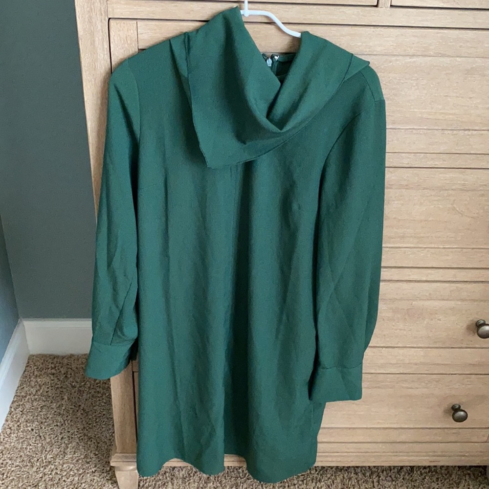 Target Who What Wear Green Shift Dress